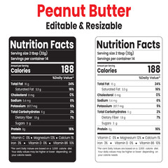 peanut butter nutrition facts, peanut butter nutrition information, nutritional value of peanut butter,  nutrition facts, nutrition facts label, supplement facts, supplement