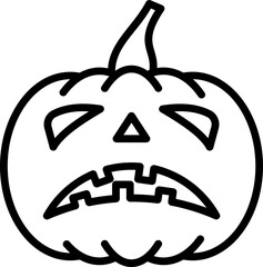 outlane halloween pumpkin icon