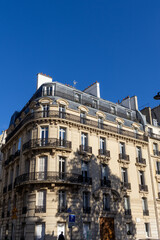 Obraz premium a facade of a building