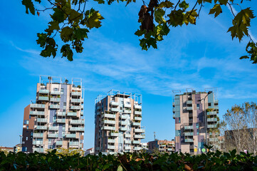 modern building in the city