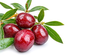 Nature's red olive garden