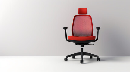 Affordable office chair with adjustable height and ergonomic design, set against a clean white backdrop.
