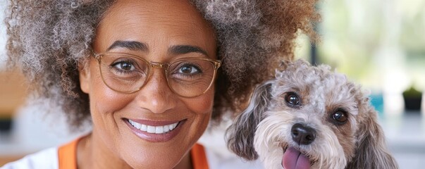 Explore pet health and behavior with a veterinary focus A behavior-focused clinic scene where a vet consults with a worried owner about separation anxiety solutions Learn about positive reinforcement