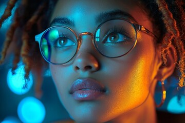 Young Couple Examining Investment Property with Hope and Determination for Prosperous Future