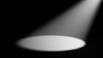 Spotlight Highlight Background Angled Light Effect Black and White Bright Reveal