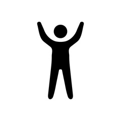 Fitness exercise icon