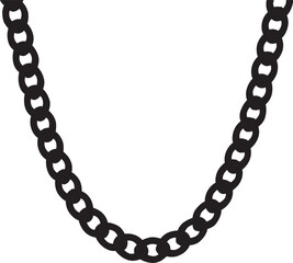 chain isolated on white
