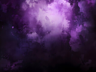 Purple Abstract Watercolor Background