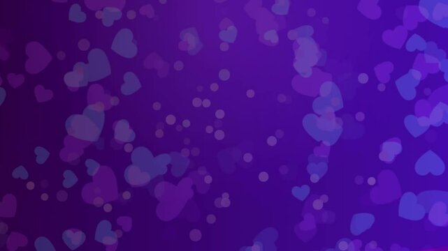 Animated heart background for presentations