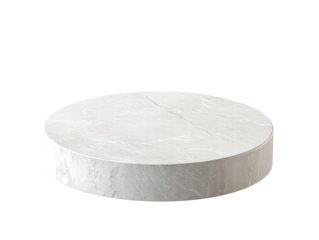 Isolated Grey Marble Product Platform