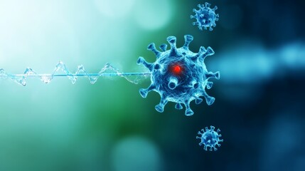 The moment of scientific breakthrough, where a new disease cure is discovered, showcasing details and the excitement of progress