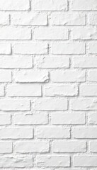 Clean, bright white brick wall, smooth surface, regular pattern , bright, white, white wall texture