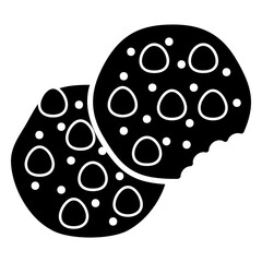 Cake or cookies icon for snack food