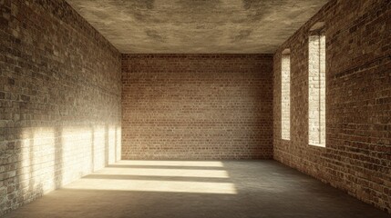 Brick Wall Room Window