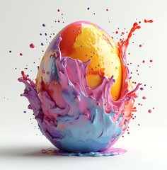 Chocolate Easter egg.