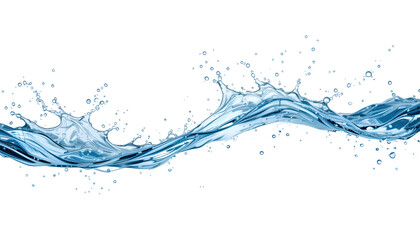 "Crystal Splash: A Dynamic Study of Water in Motion"