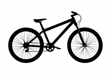 Obraz premium Mountain Biking Outlines Pack