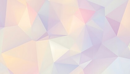 Pastel Geometric Triangle Background Wallpaper