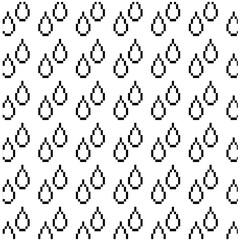 black and white seamless pattern