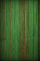 a close up of a green wood paneled wall with a black background