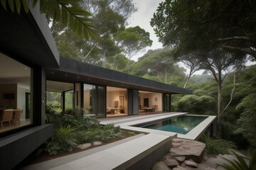 Fototapeta premium Forest resort