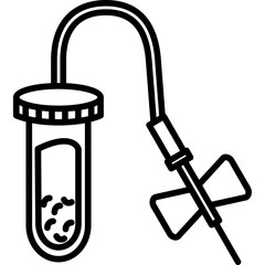 Butterfly Needle Icon