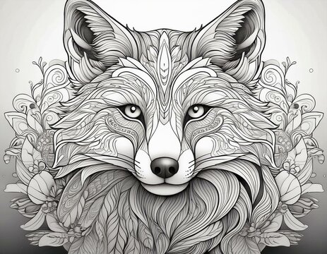 Ausmalbild Fuchs