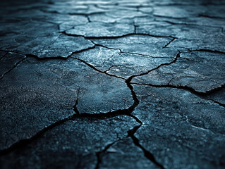 Smooth polished concrete surface featuring subtle imperfections illuminated by soft light