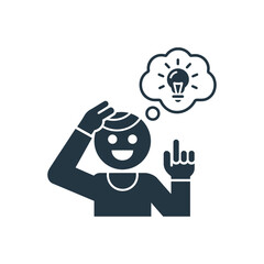 Thinking Person Icon