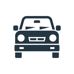 Front View Car Icon