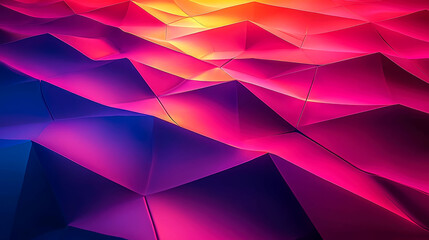 Obraz premium Abstract Geometric Pink Purple Gradient Background: Modern Digital Art