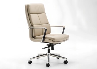 Fototapeta premium office chair isolated on white