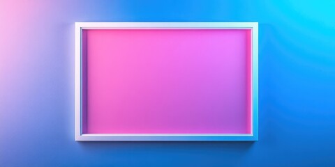 Picture Frame on Blue Wall