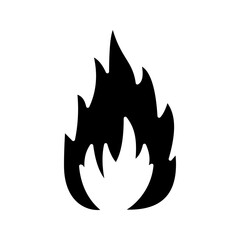 Fire icon. fire icon with transparent background icon vector illustration, pictogram isolated on white background. color editable