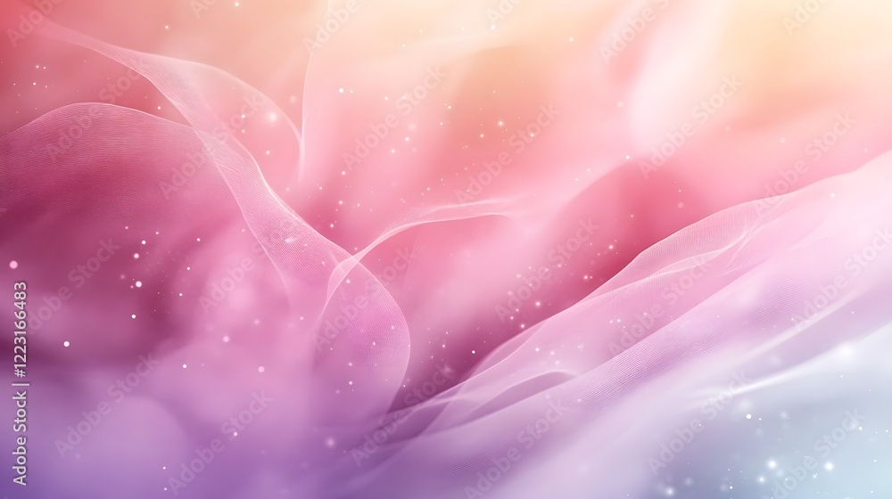 Aufkleber a light calm background featuring soft gradients gentle abstract layers and a modern aesthetic sooth