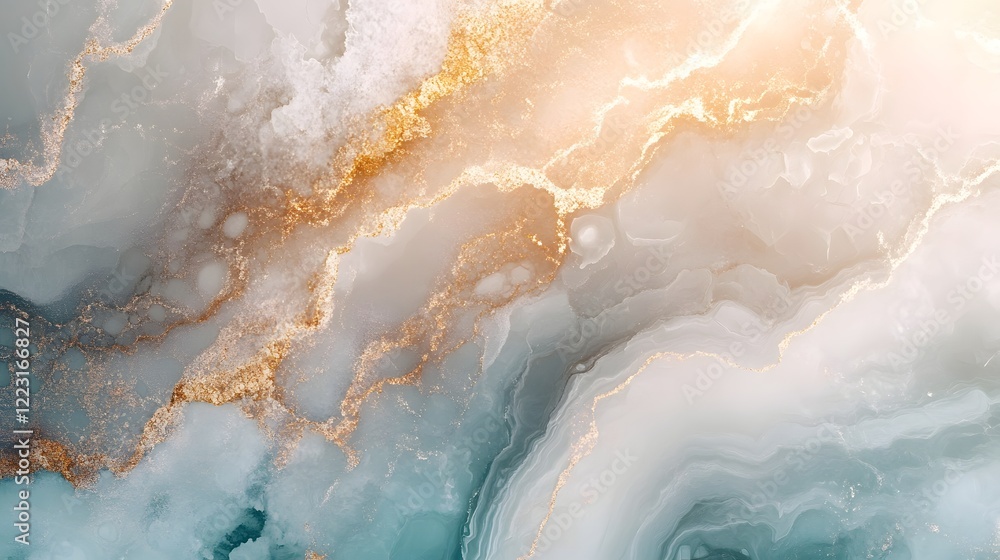 Poster delicate minimalist tranquil gradients with neutral light tones and harmonious abstract patterns in 