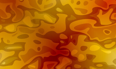 Golden abstract liquid dynamic gradient waves. Fluid marble texture. luxury wavy motion.
