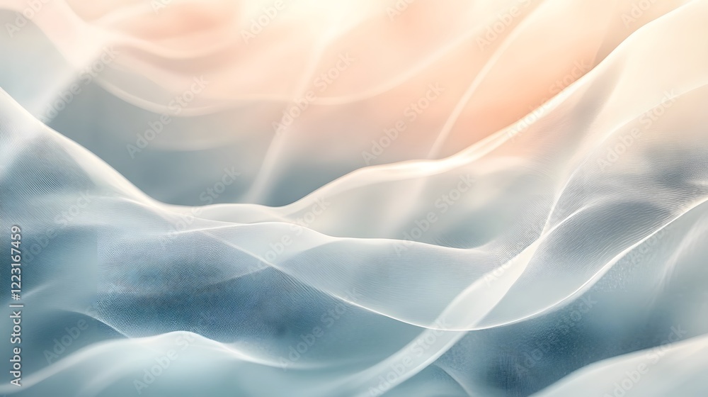Poster elegant abstract background with gentle gradients soft flowing light patterns and a harmonious moder