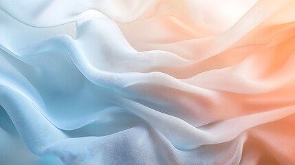 Obraz premium Harmonious Peaceful Gradients Featuring Soft Light Tones Neutral Abstract Patterns and a Modern Delicate Aesthetic Charm This Image Evokes a Sense of Tranquility Serenity