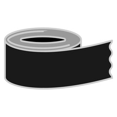 Drafting Tape architecture icons monochrome color