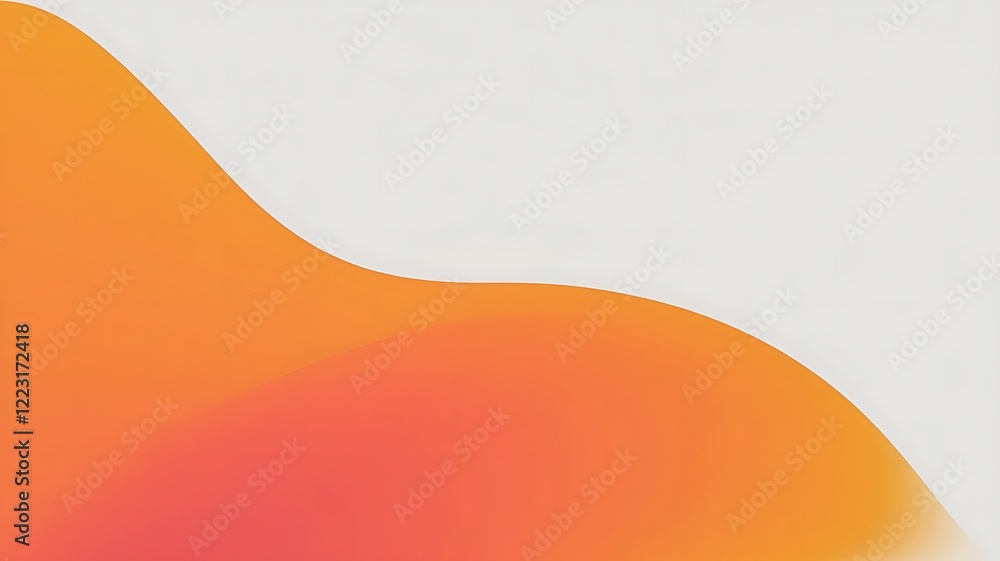 Aufkleber abstract gradient background with flowing organic shapes for website design and business presentatio