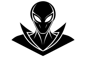 Alien SVG Cut File – Alien Silhouette & Face Design for Cricut, Laser Cutting, and Printable Projects