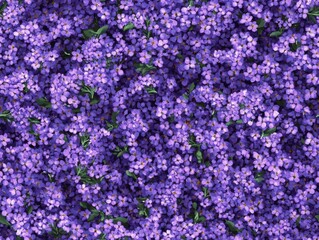 Fototapeta premium A Seamless Pattern mini lavender flowers 