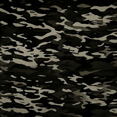 camouflage texture, dark green background, protective print, army design, stylish pattern for uniform