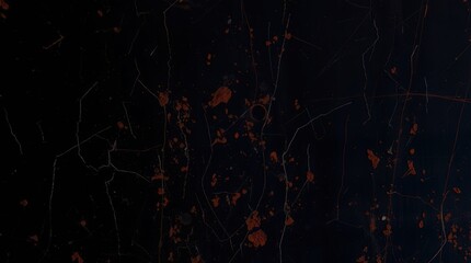 Elegant Black Marble Texture with Red Speckles and Veining Patterns