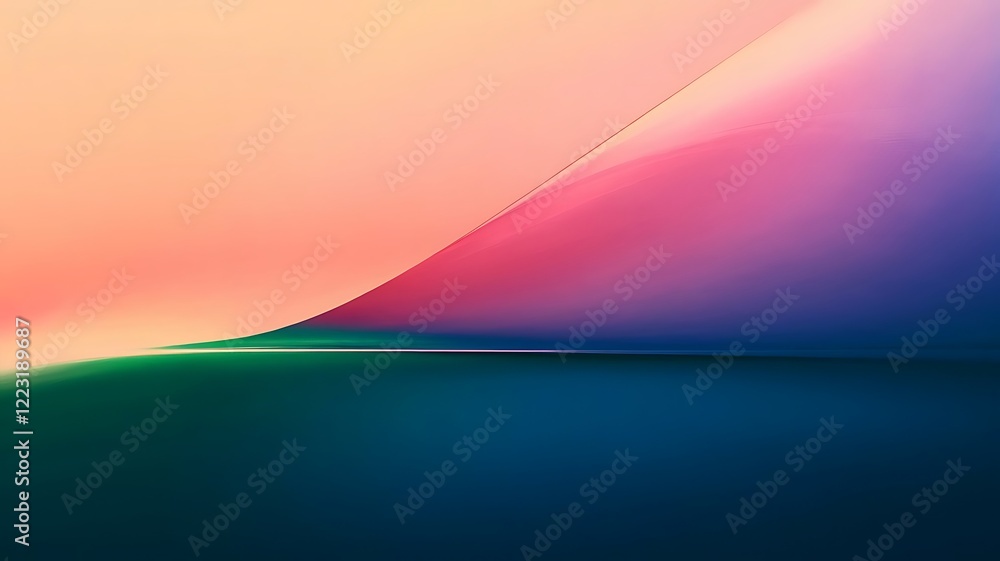 Poster abstract gradient background design for business presentation backdrop and more purposes