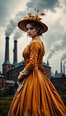 Historical Reconstruction: 19th-Century Woman in Industrial Europe