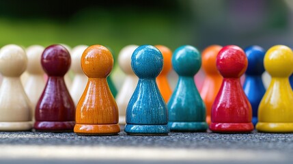 This image depicts various game pieces symbolizing the chaos startups face in reputation management.