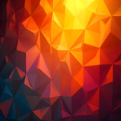 Fototapeta premium abstract background with triangles