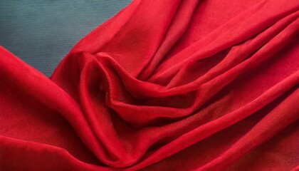 Obraz premium red satin background